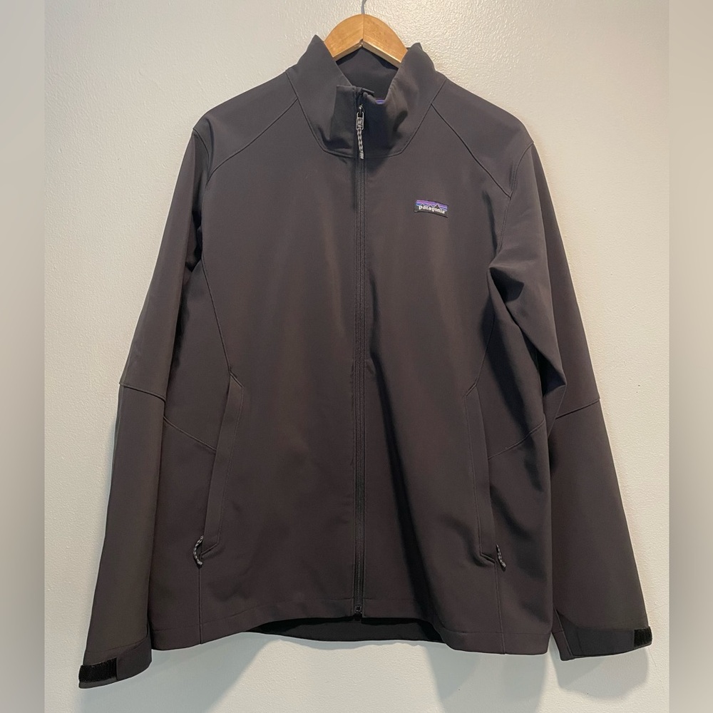 Patagonia Mens Adze Black Jacket Size Large